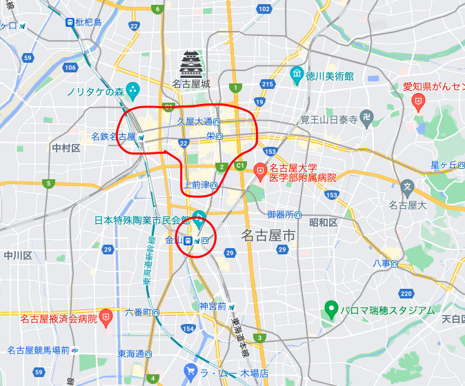 名古屋で車を持たずに生活する方法 車は金食い虫 必要ない ムサレタイ