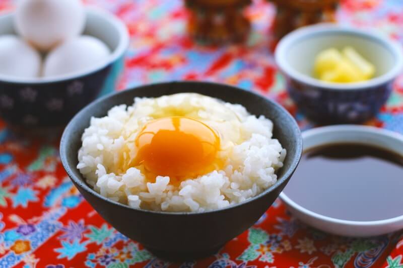 egg-on-rice