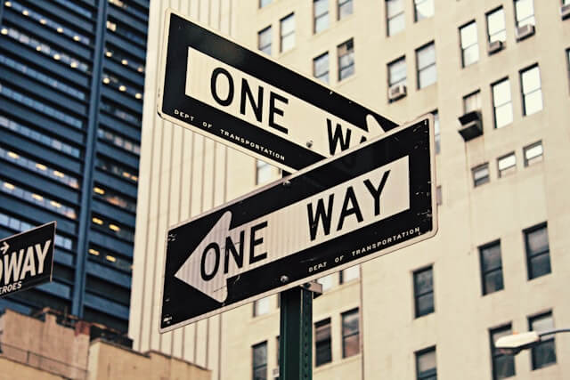 one-way